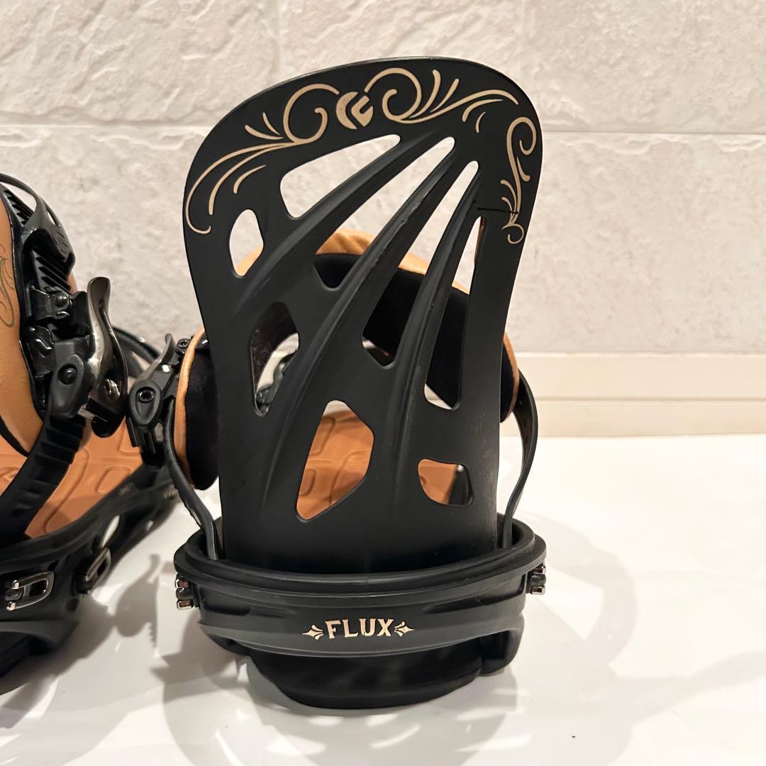 FLUX RL スノーボード ビンディング Mサイズ ブラック×ブラウン