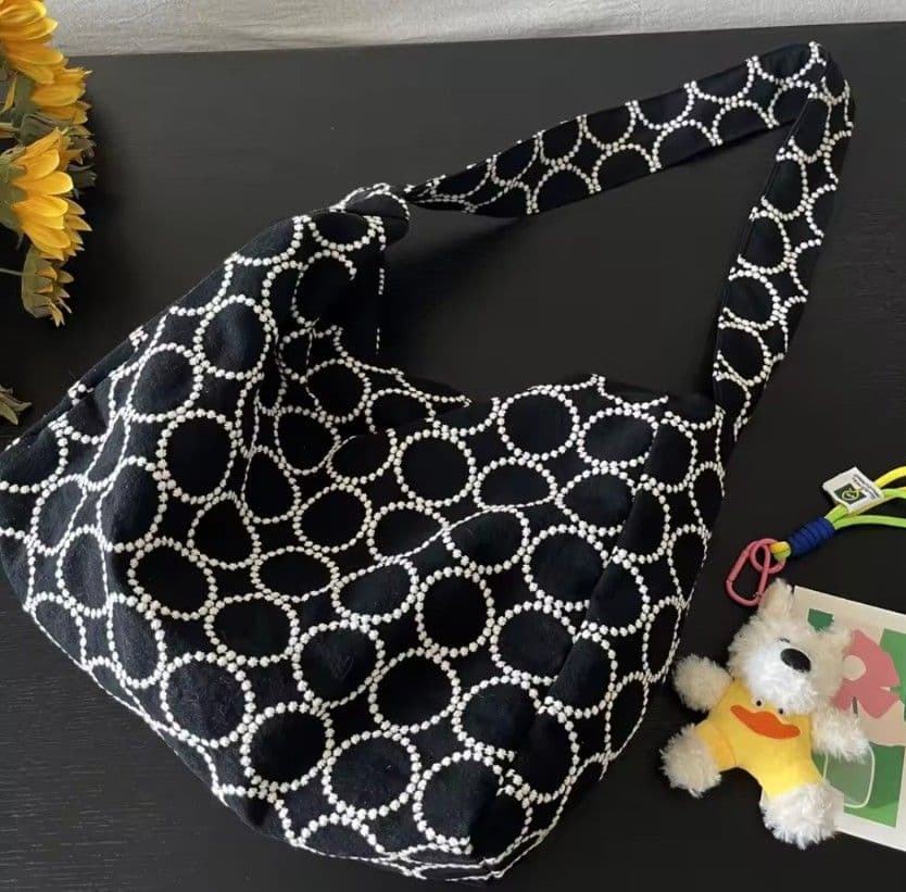 ミナペルホネン　ハンドメイド　タンバリン　ショルダー　バッグ