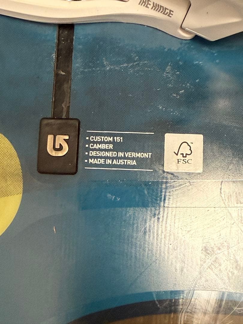 スノーボード バートン カスタム マラビータ　burton custom