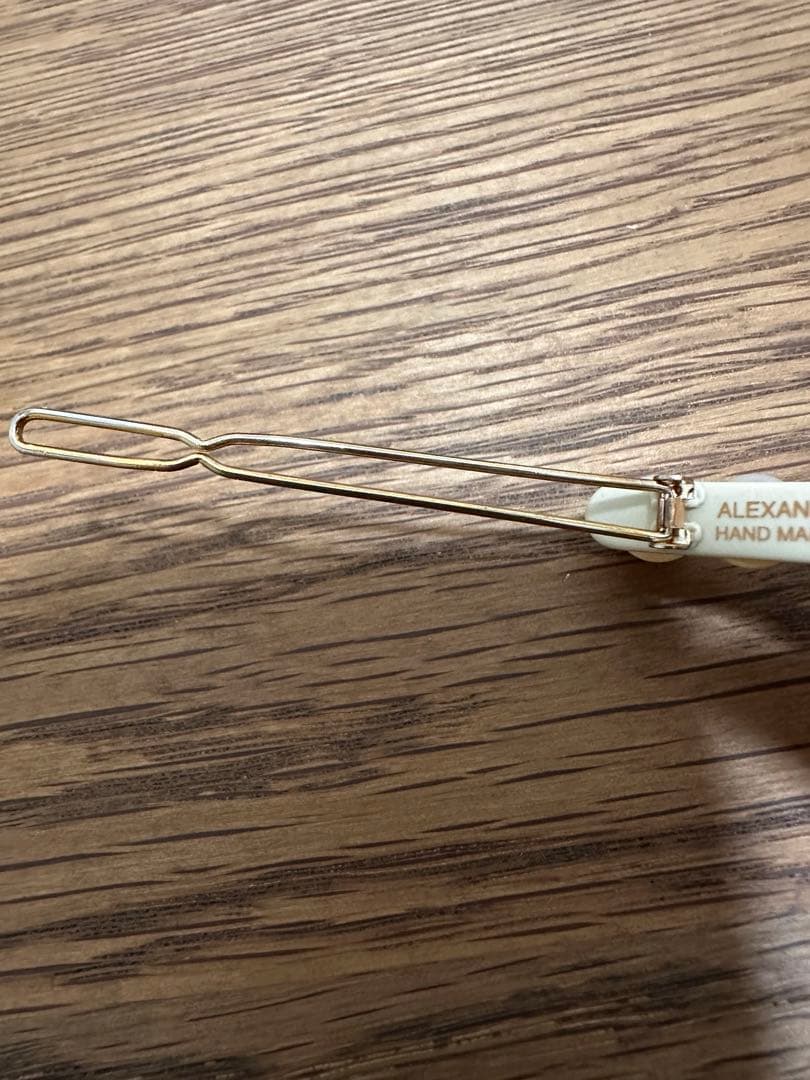 ALEXANDRE DE PARIS パール ヘアピン