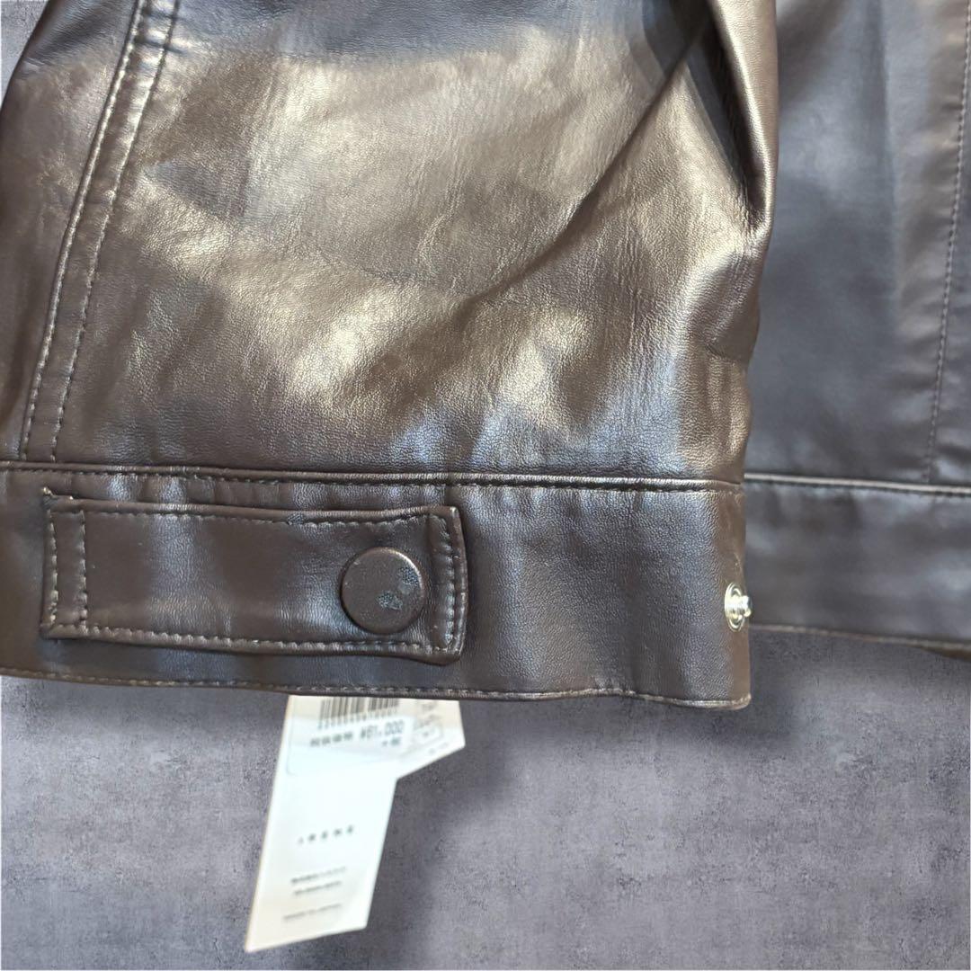 【新品タグ付き】IRENE Fur Hooded Leather Jacket