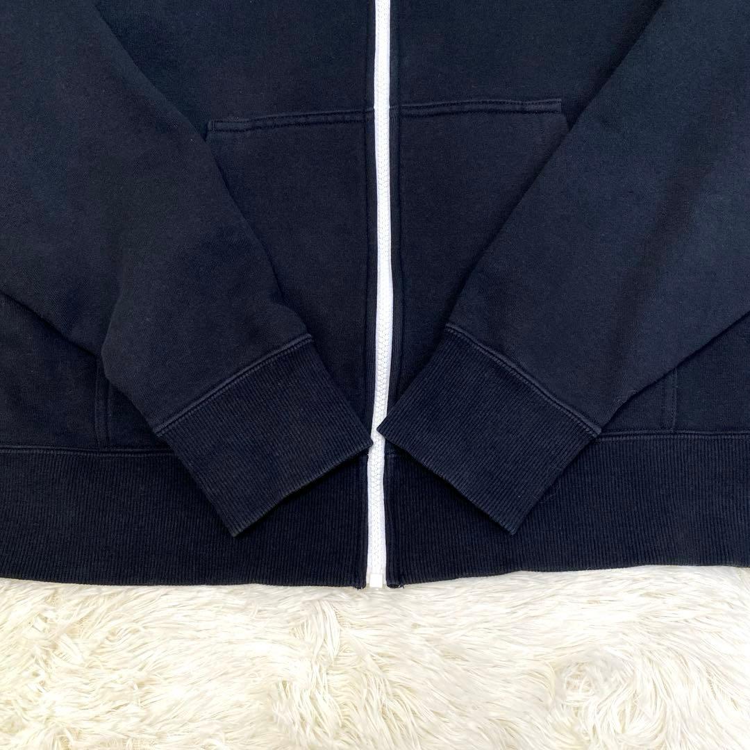 ✨良品✨ノースフェイス パーカー M ブラック リアビューフルジップフーディ