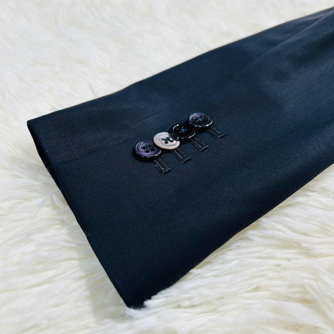 美品 ポールスミス パンツスーツ セットアップ ネイビー 花柄 36