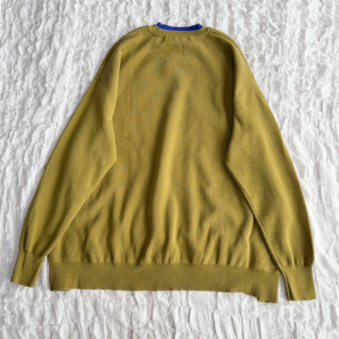 【美品】 エンフォルド ニット バイカラー 配色ニット セーター