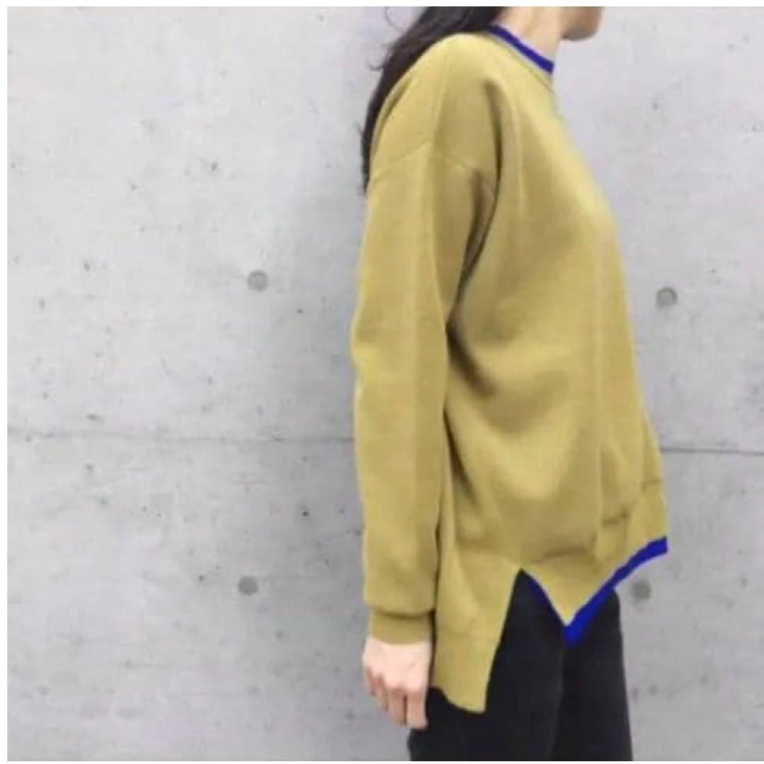 【美品】 エンフォルド ニット バイカラー 配色ニット セーター