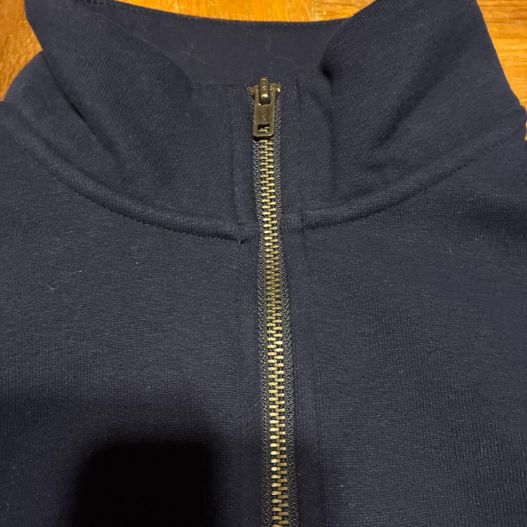 新品未使用　Ralph Lauren ネイビー ハーフジップ トレーナー
