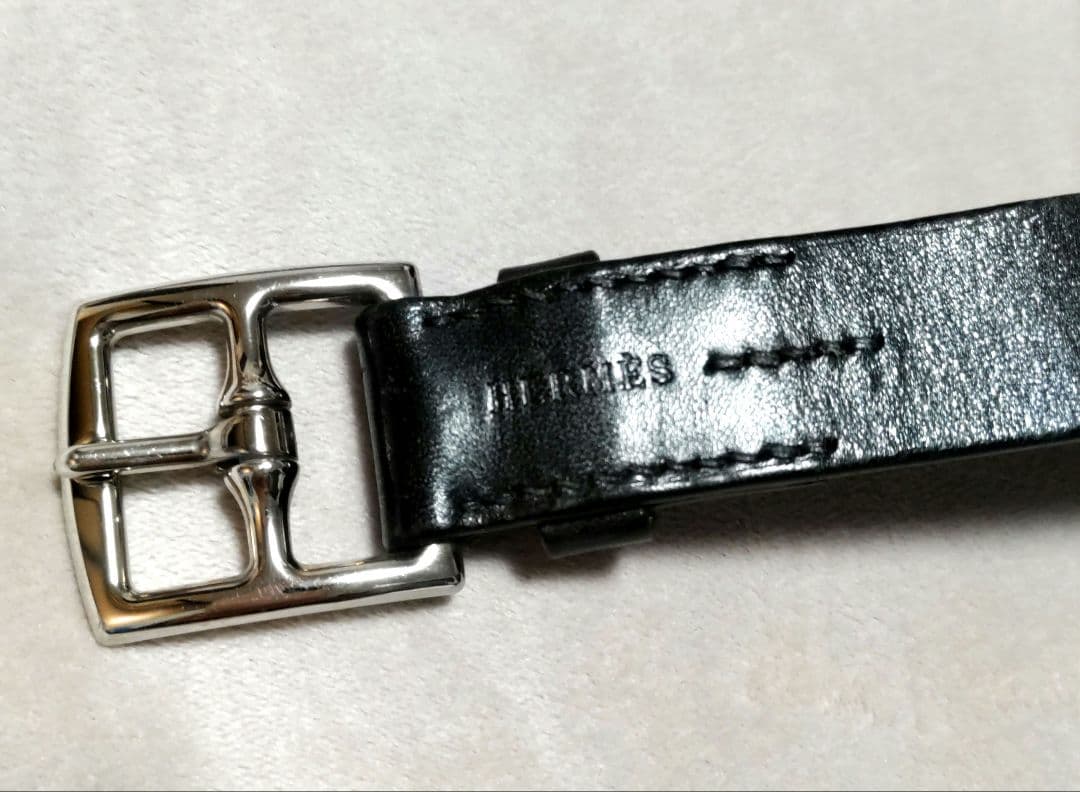 【マルジェラ期】 エルメス エトリヴィエール ブレスレット ブラック