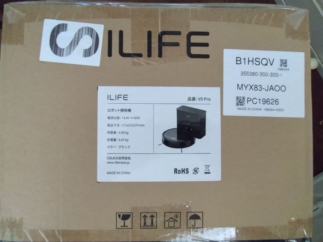 ILIFE ロボット掃除機 本体　V9PRO