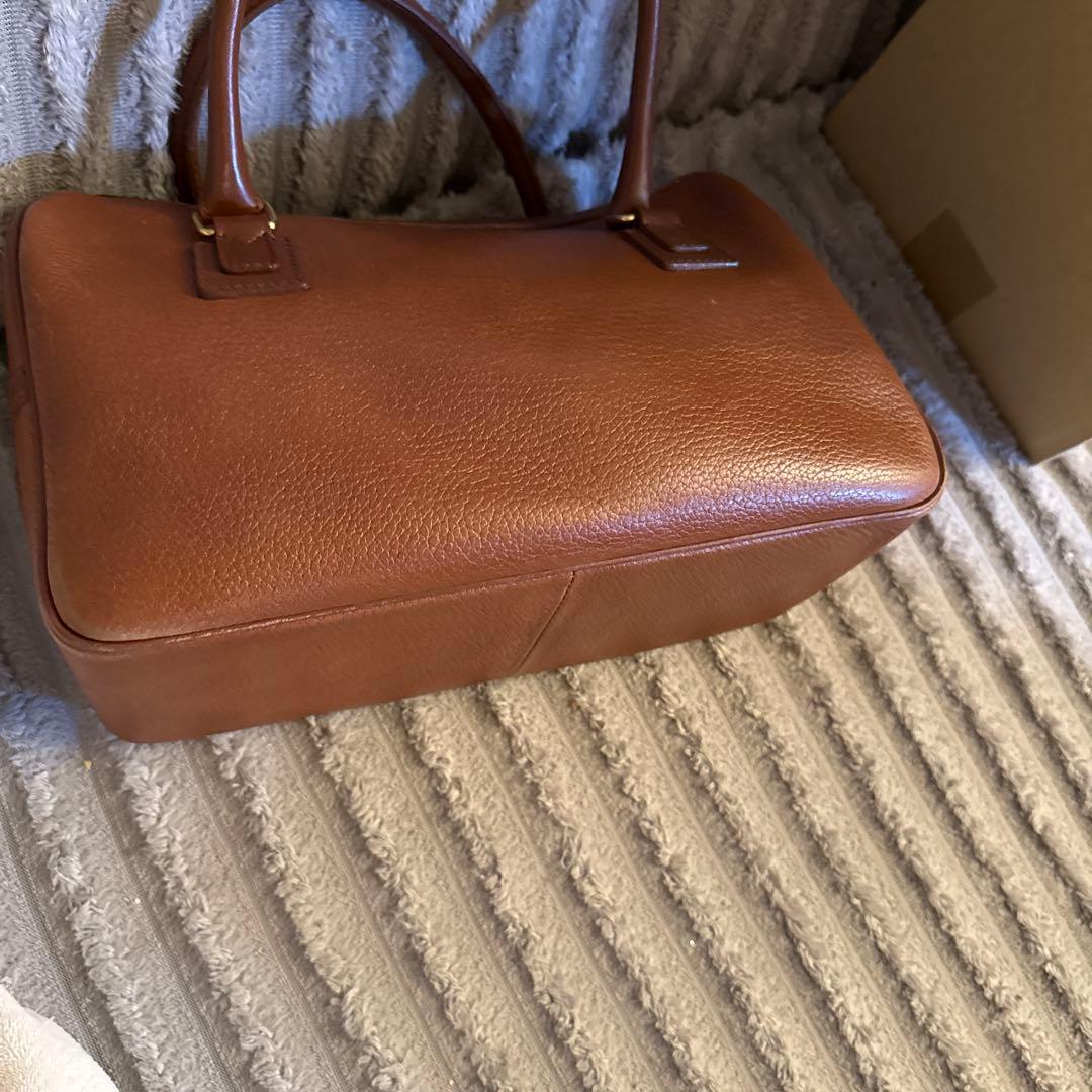 バーバリー 裏地ノバチェック ホースロゴ 自立 ハンドバッグ ミニボストンバッグ