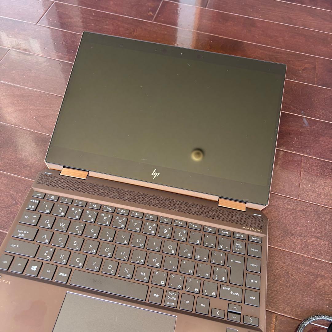 HP ノートPC ブラウン ペン付き