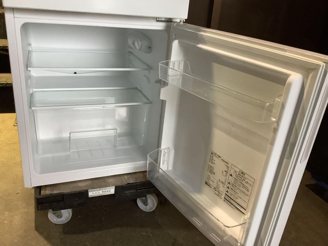 マクスゼン 2ドア冷蔵庫 JR087ML01WH 87L 2021年製