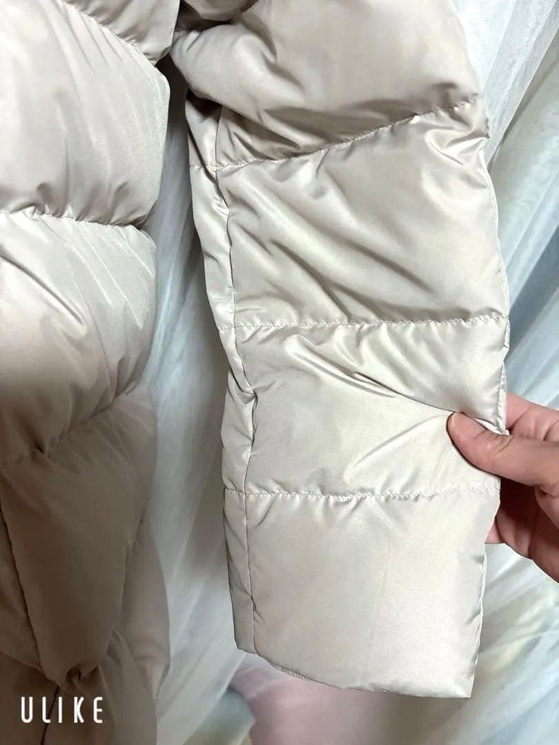 GLOBAL WORK グレージュ　ダウンジャケット