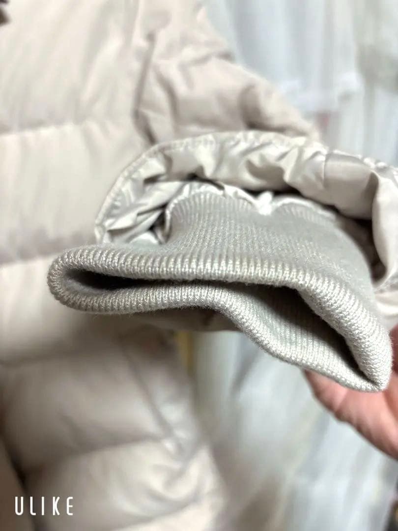 GLOBAL WORK グレージュ　ダウンジャケット