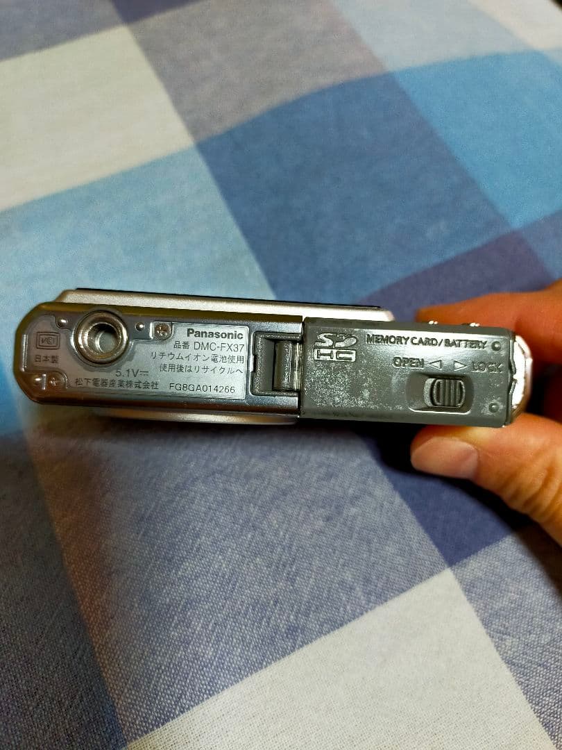 【動作OK】Panasonic LUMIX DMC-FX37 付属品あり