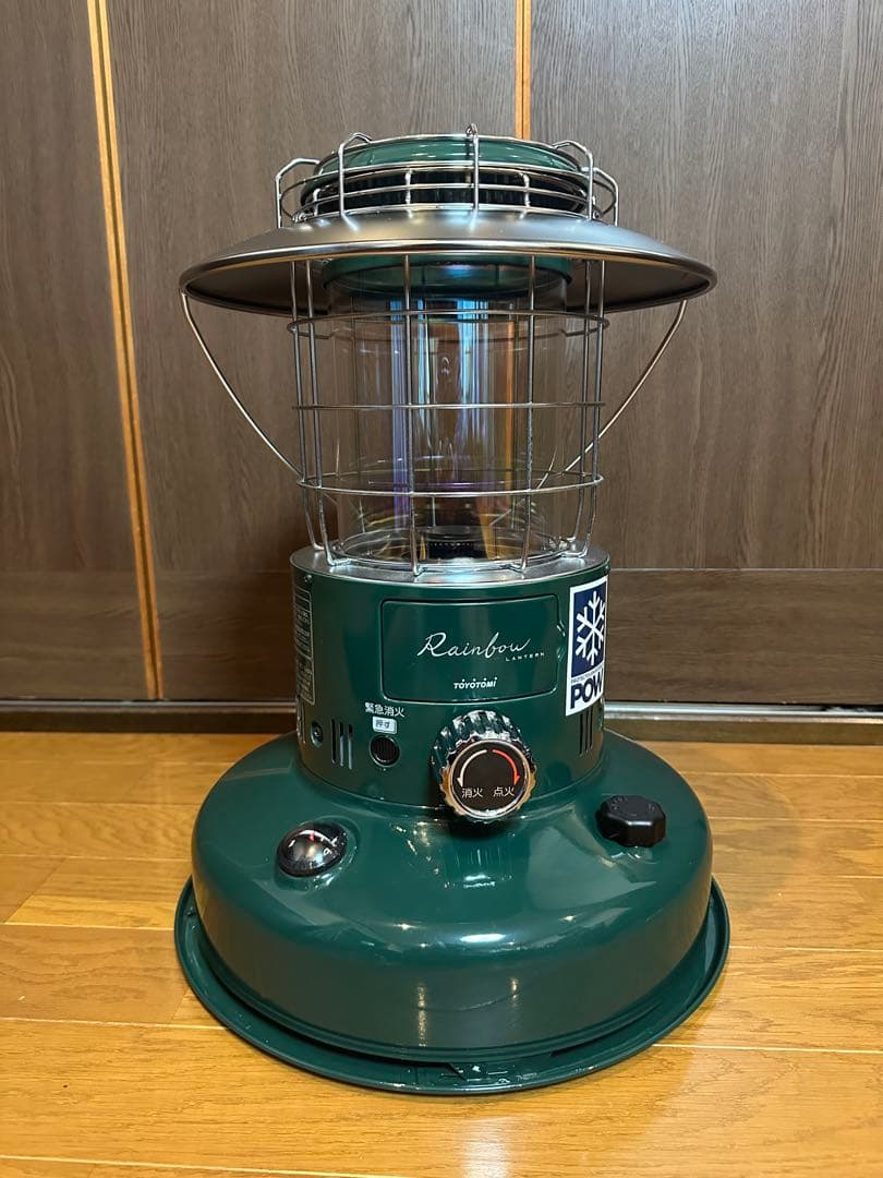 本日点火確認済み　五徳付き　トヨトミ　レインボーストーブRL-251 21年式