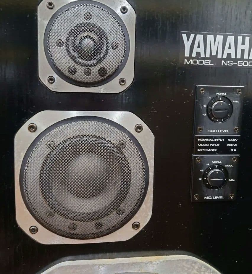 【￥119600・1983年】YAMAHA　NS-500M 3ウェイスピーカー