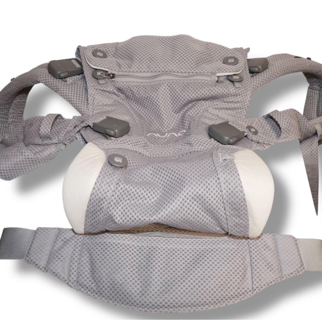 【超美品】nuna cudl clik 抱っこ紐 グレー