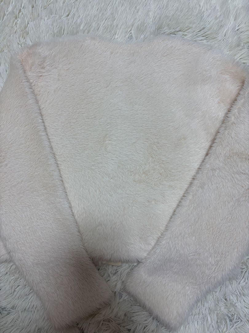 ジャスグリッティー ファーリージャケットライクカーデ