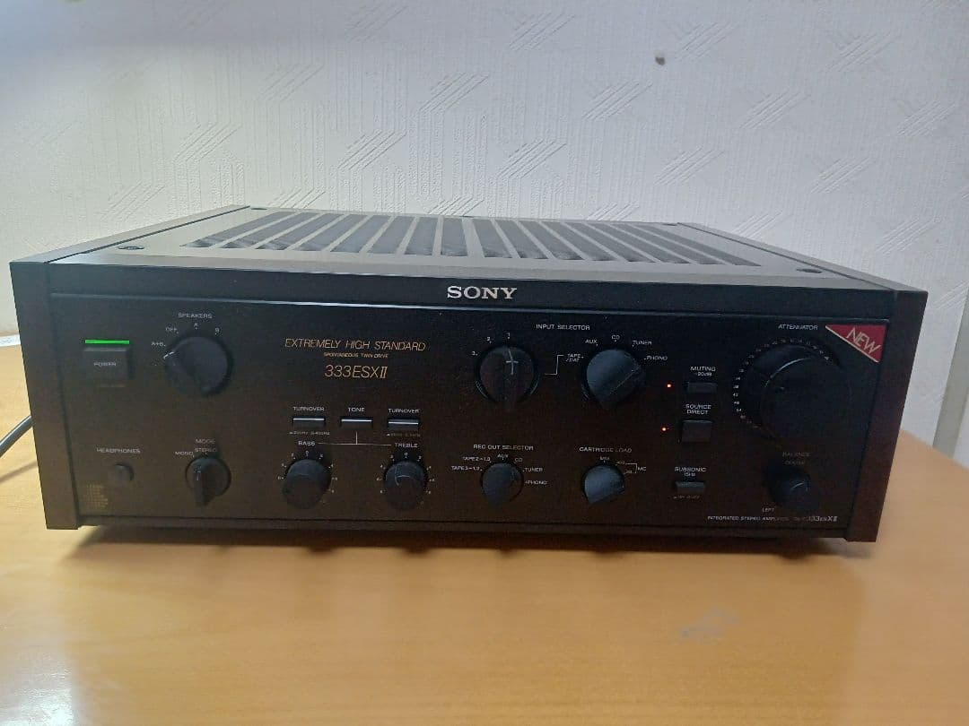 SONYプリメインアンプTA-F333ESXⅡ