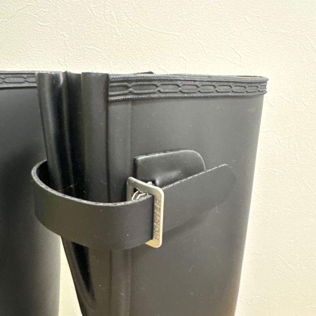 HUNTER長靴WOMENS BLACK サイズUK4 US6 EU37 未使用