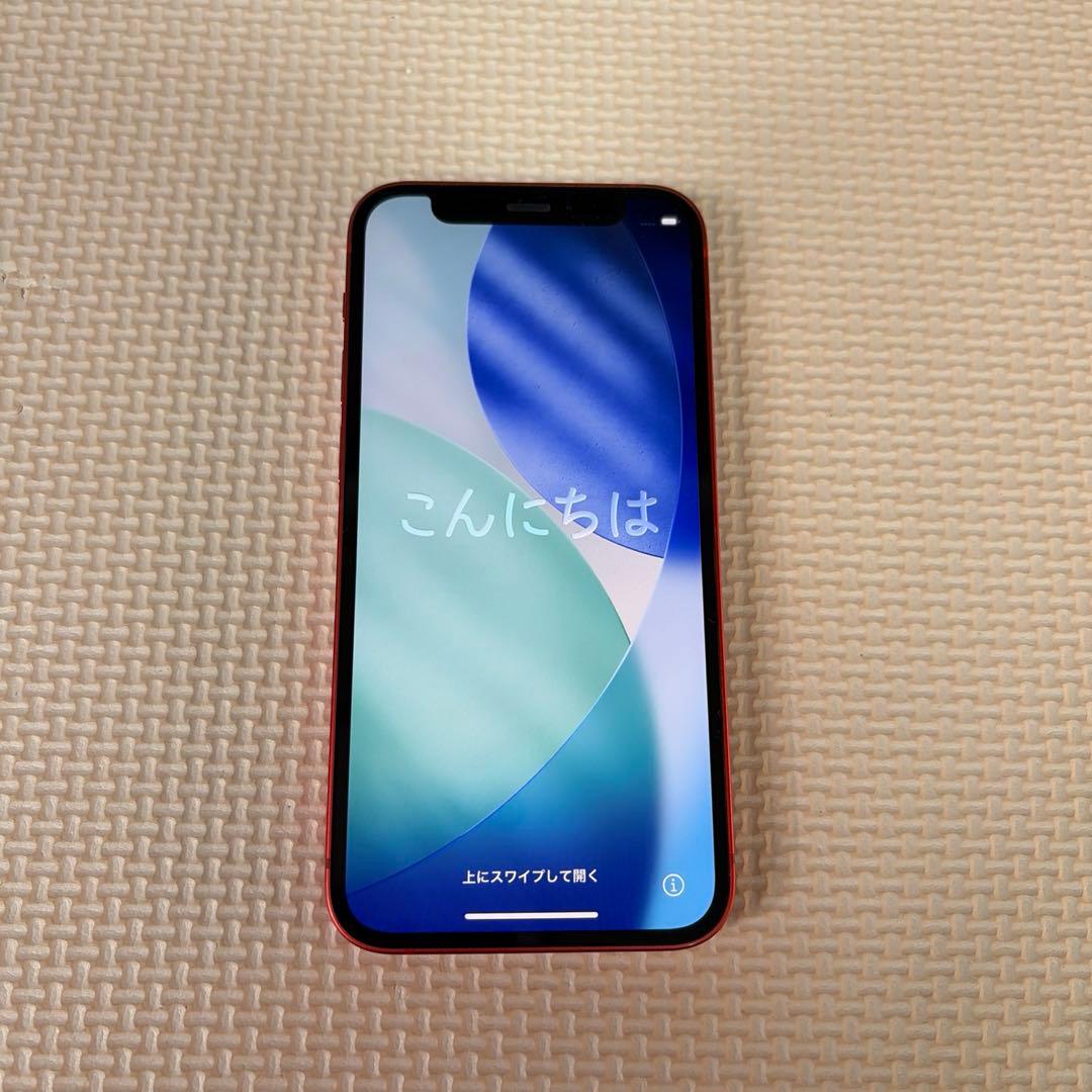 iPhone12 mini 本体 64GB SIMフリー レッド　初期化済み