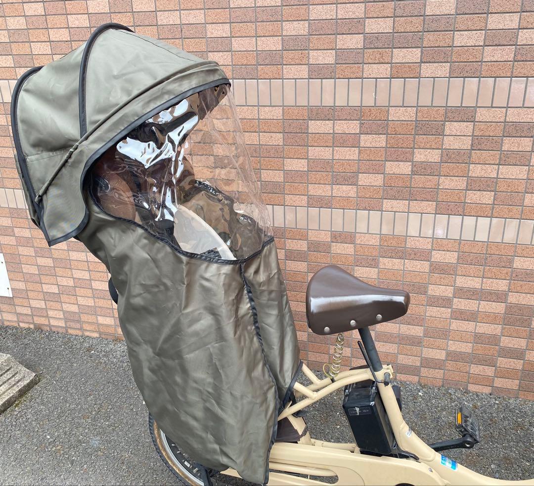 【新品】norokka リアチャイルドシート用　レインカバー　後部座席専用