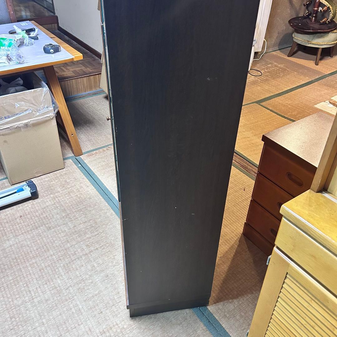 BOOKMAN ブックマン 本棚 ガラス扉付 約600冊収納 丸伸 収納家具