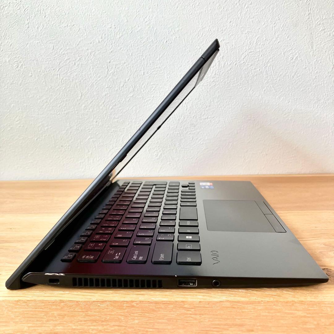 バッテリー良好/32G/VAIO/SSD/Windows11/黒/ノートパソコン