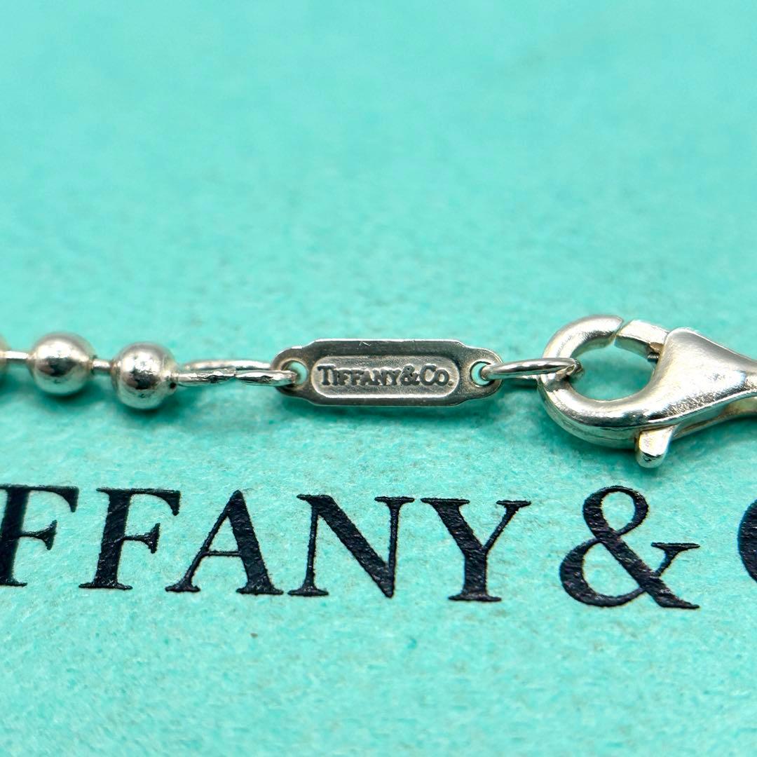 美品　ティファニー　ボールチェーン　ネックレス　シルバー　925 約50cm