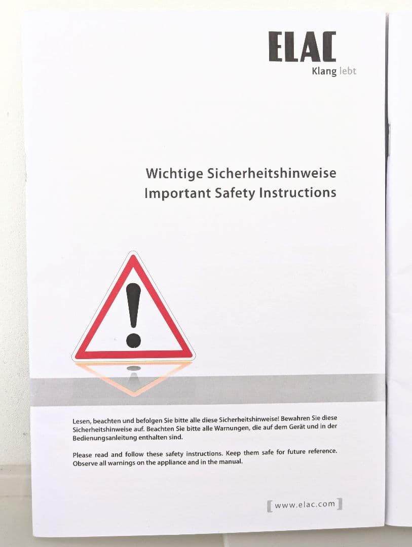 ELAC BS72 スピーカー