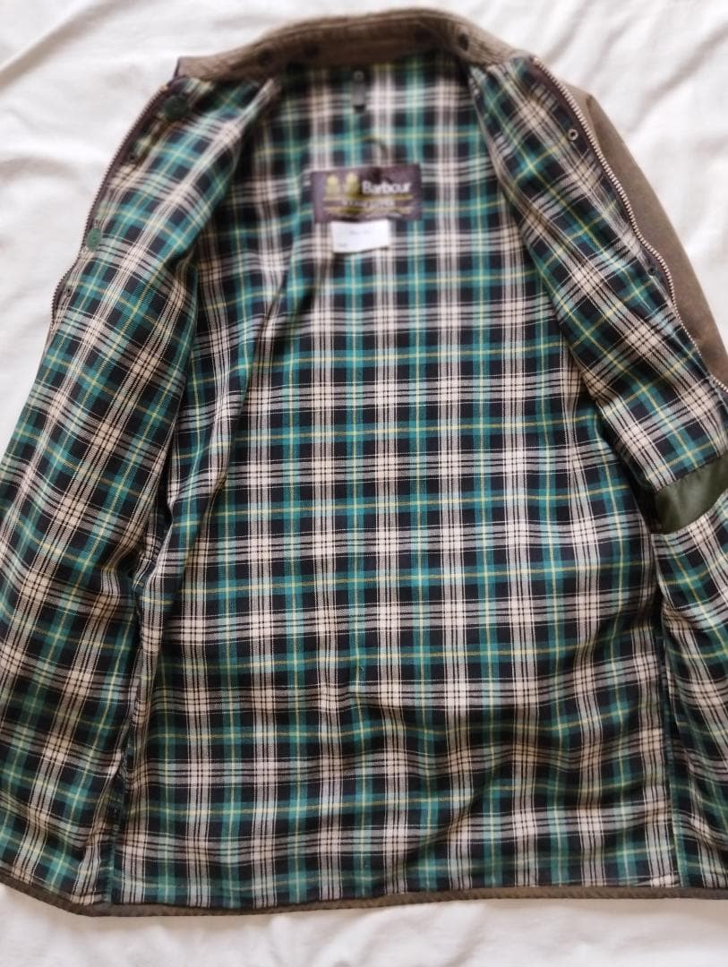 雰囲気抜群　Barbour　２ワラント　 solwayzipper　８０’ｓ