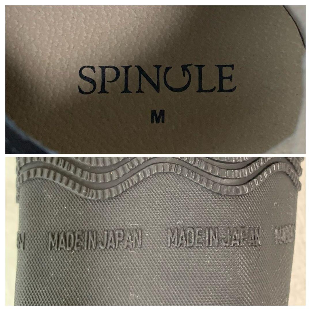 【美品】SPINGLE MOVE カンガルーレザーハイカット ファスナー《現行》