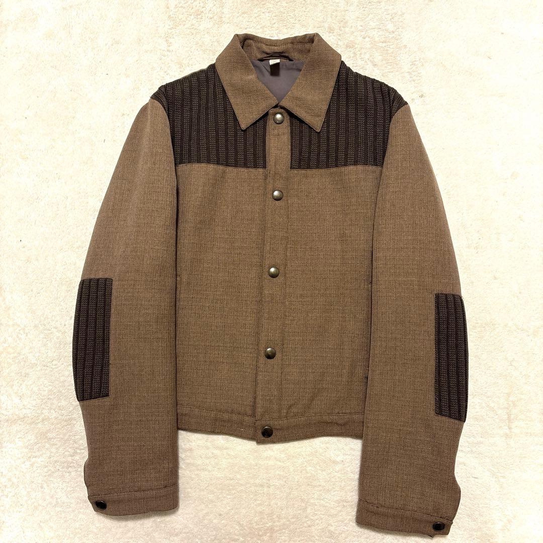 MIU MIU 1999fw archiveウールリブニットジャケット