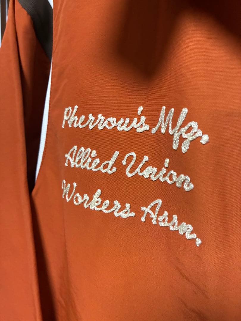 PHERROW'S フェローズ ナイロンジャケット レーシングジャケット XL