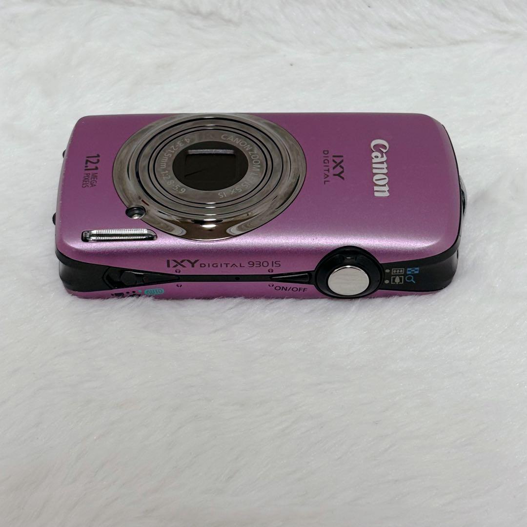 【美品】 Canon IXY DIGITAL 930IS パープル デジカメ