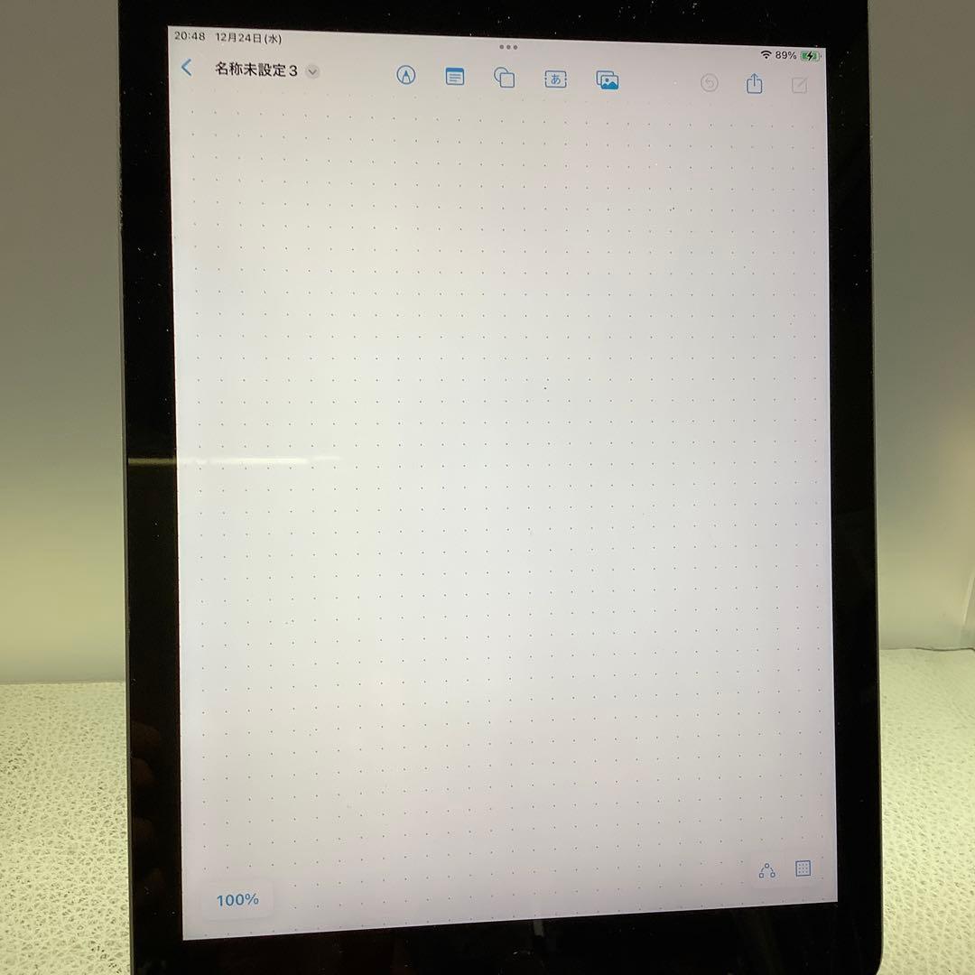 iPad 6世代128G wifi PSE新品バッテリー100%機能異常なし