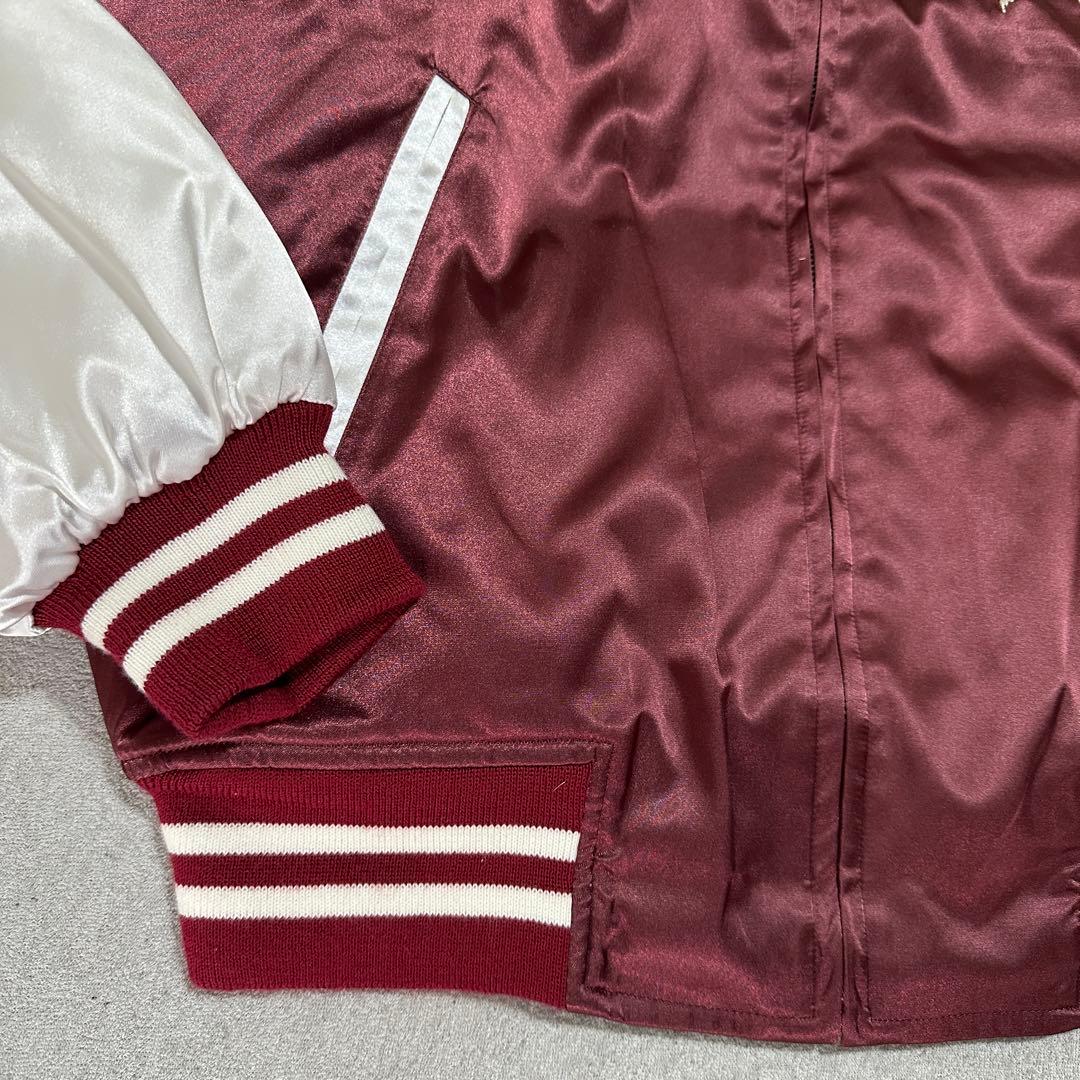 専用★5L 大きいサイズ‼️ 星姫　スカジャン　鷹　龍　ドラゴン　レッド　キルティ