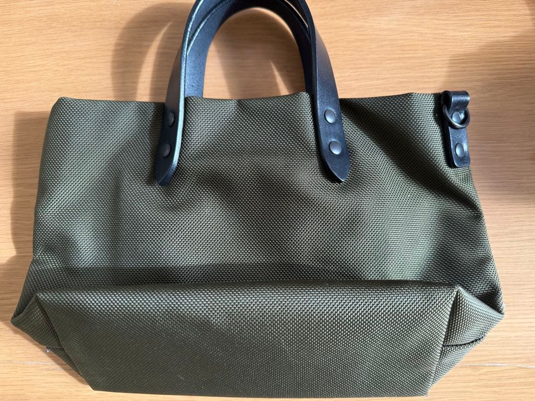 【カワニシカバン】ミニモン コーデュラ(R) カーキ、 ショルダー38mm