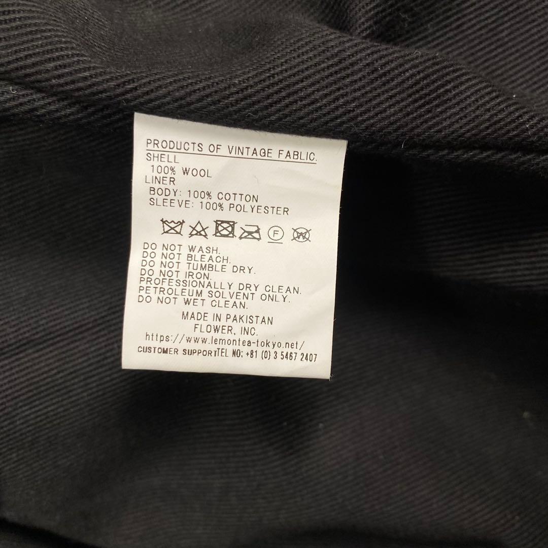 希少✨2XL相当 ハリスツイード クレイジーパターンヘリンボーン ブルゾン