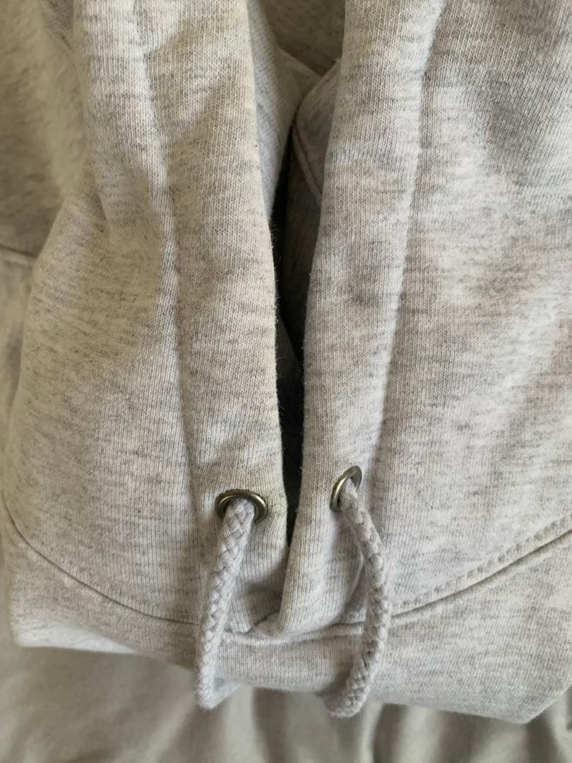 【美品レア】Stussy グレー 8ボールパーカー　Mサイズ 裏起毛