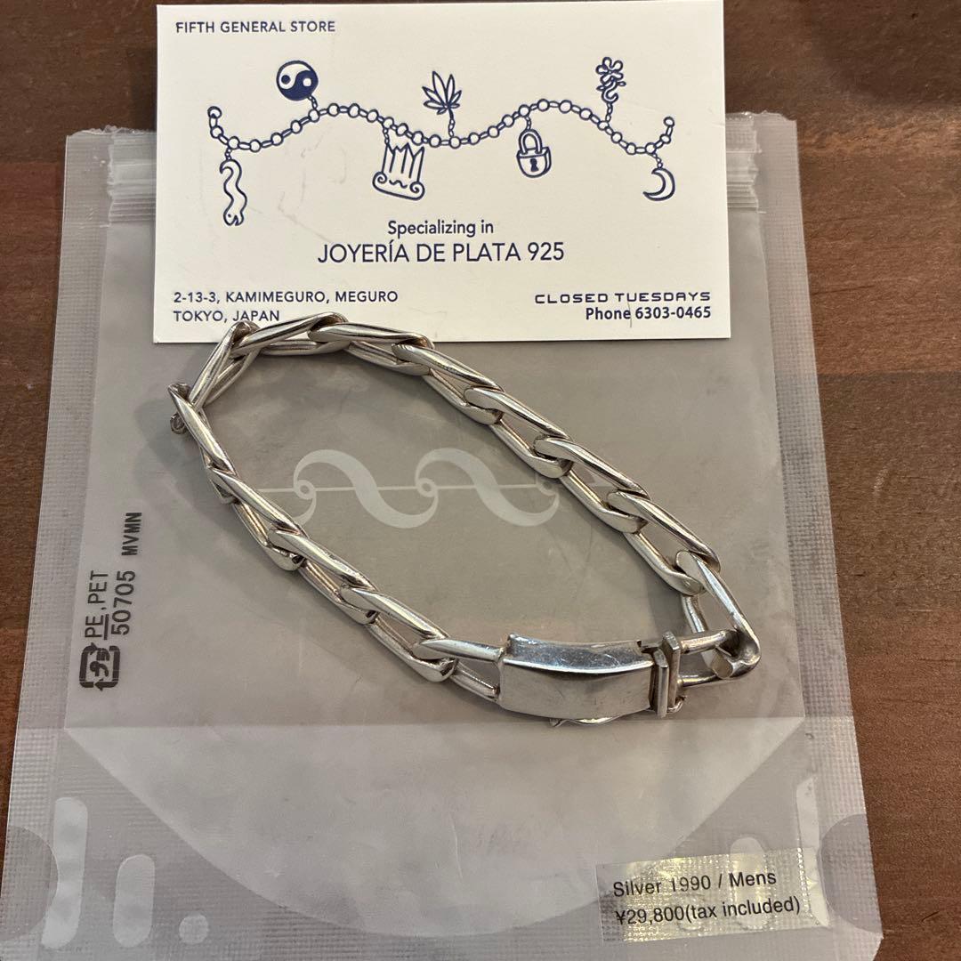 fifth general store silver925シルバーブレスレット