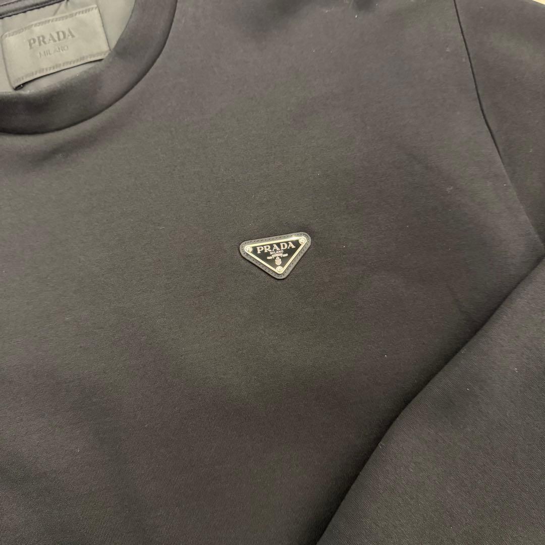 【超美品】PRADA テクニカルコットンスウェットシャツ　XS