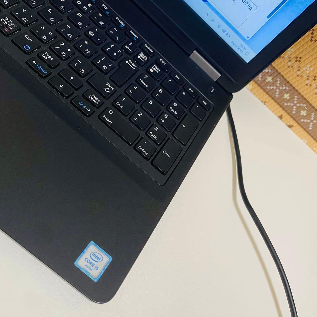Y784 Dellノートパソコンi5高速WEBカメラWindows11オフィス付