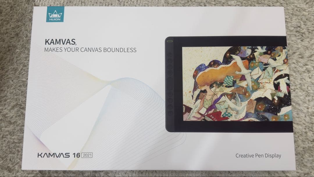 HUION KAMVAS 16 2021 液晶ペンタブレット本体