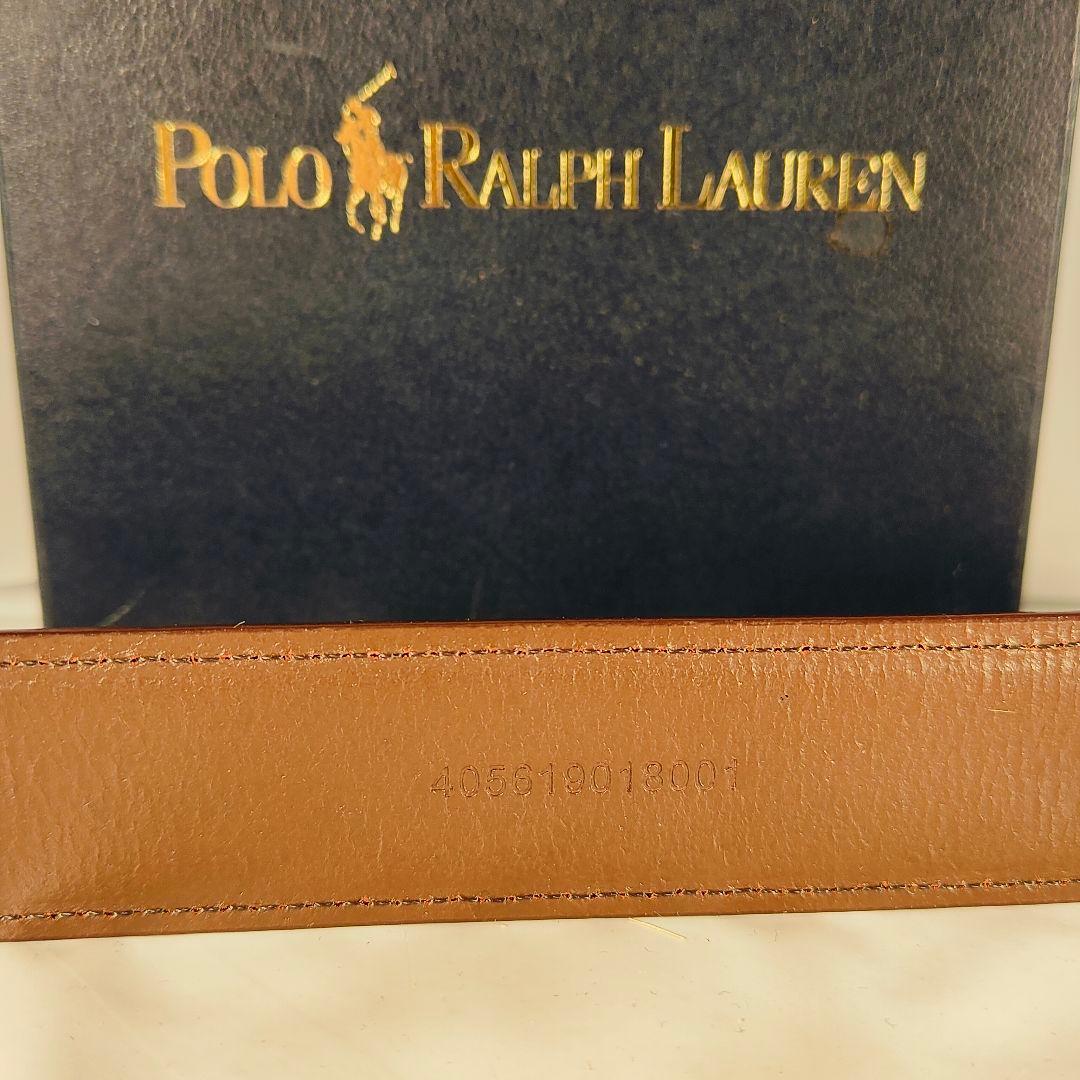 【新品 タグ付き】PRL RALPH LAUREN　高級カーフスキンドレスベルト