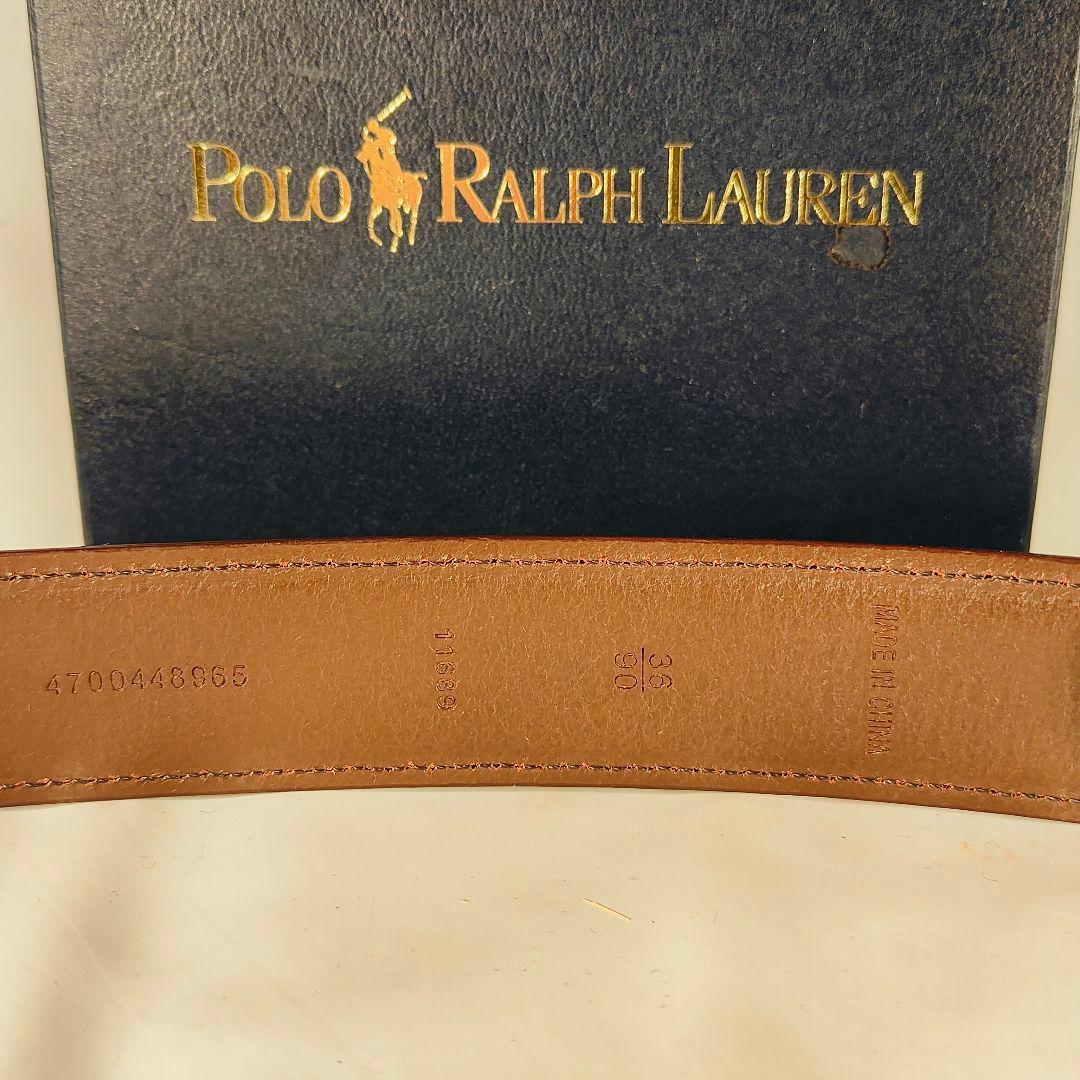 【新品 タグ付き】PRL RALPH LAUREN　高級カーフスキンドレスベルト