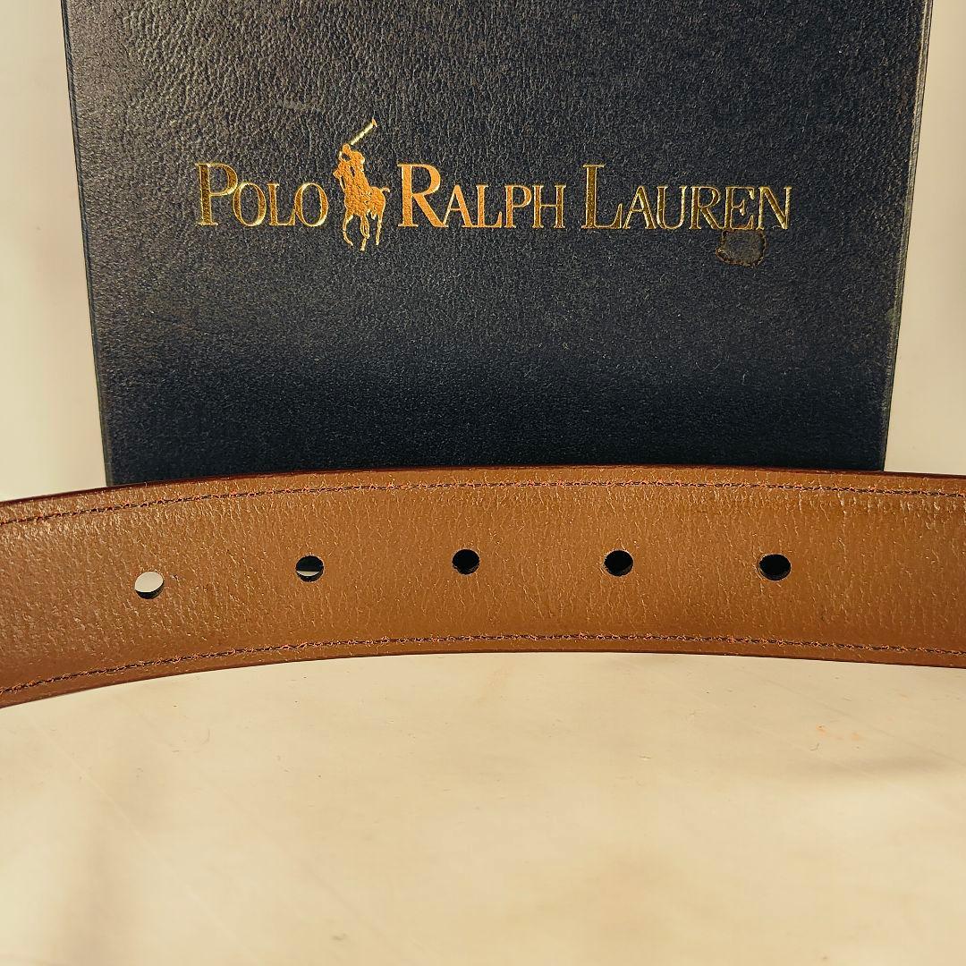【新品 タグ付き】PRL RALPH LAUREN　高級カーフスキンドレスベルト