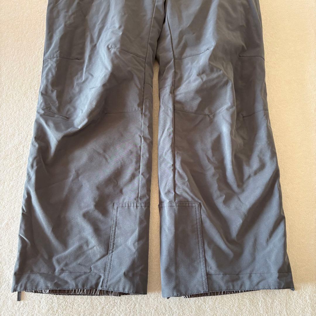 メンズ　L デサント　スノーボードウェア　スキーウェア　上下　ベージュ　グレー