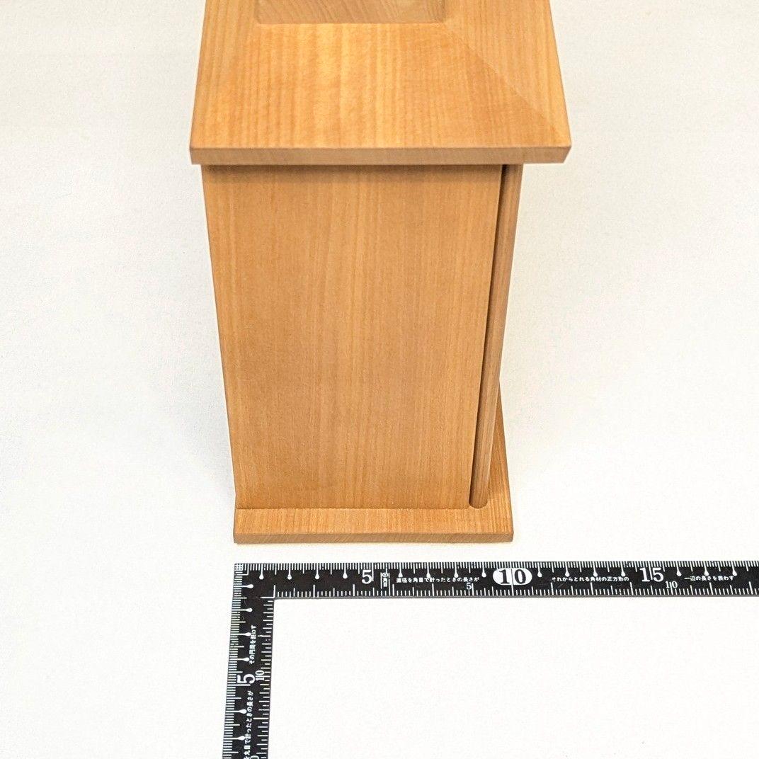 【セール・新品】 厨子入り　日蓮聖人　三宝尊　紅檀　金泥　総高さ約21㎝