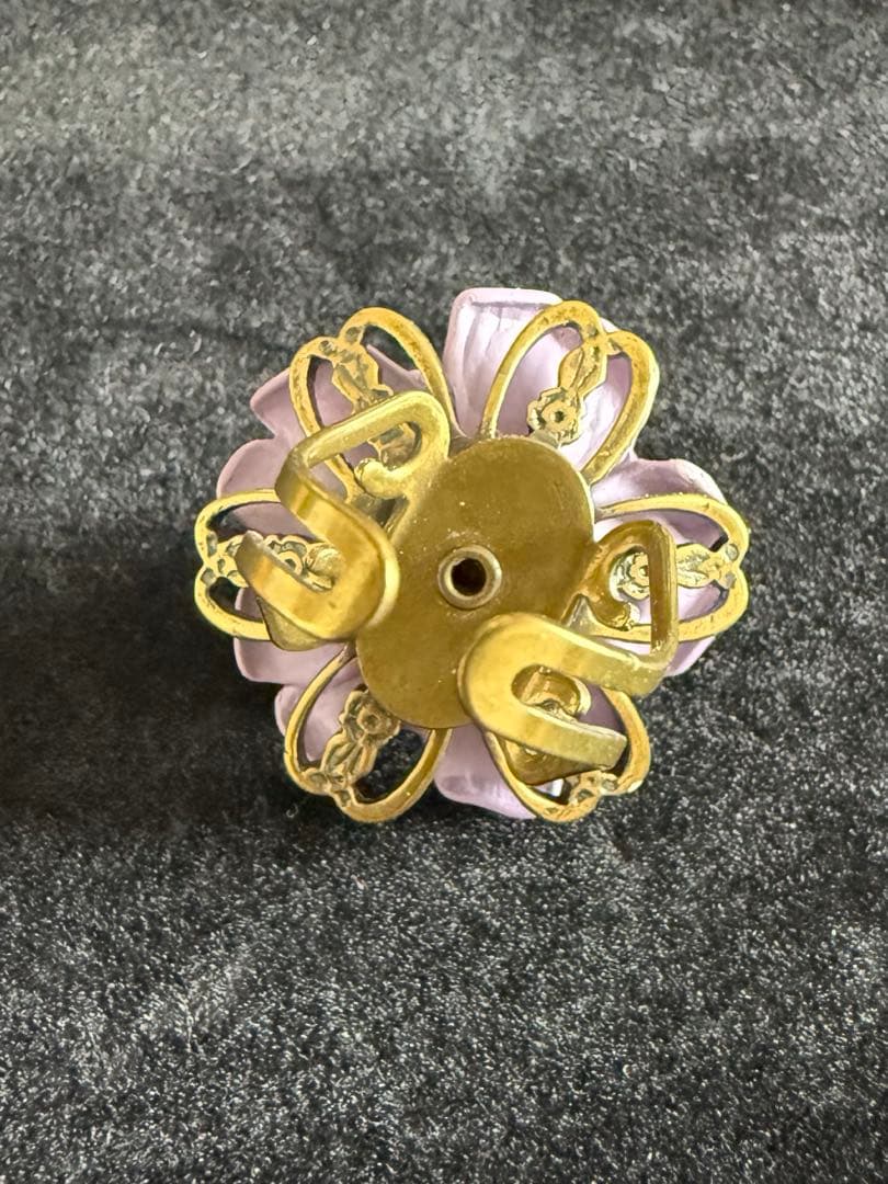 MICHAL NEGRINミハエルネグリン　お花リングイヤクリップ3点セット